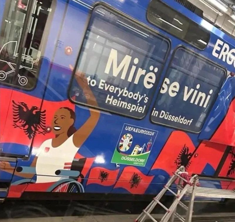 FOTO: “Mirësevini”, Gjermania bëhet gati për Shqipërinë në EURO 2024 FOTO: “Mirësevini”, Gjermania bëhet gati për Shqipërinë në EURO 2024
