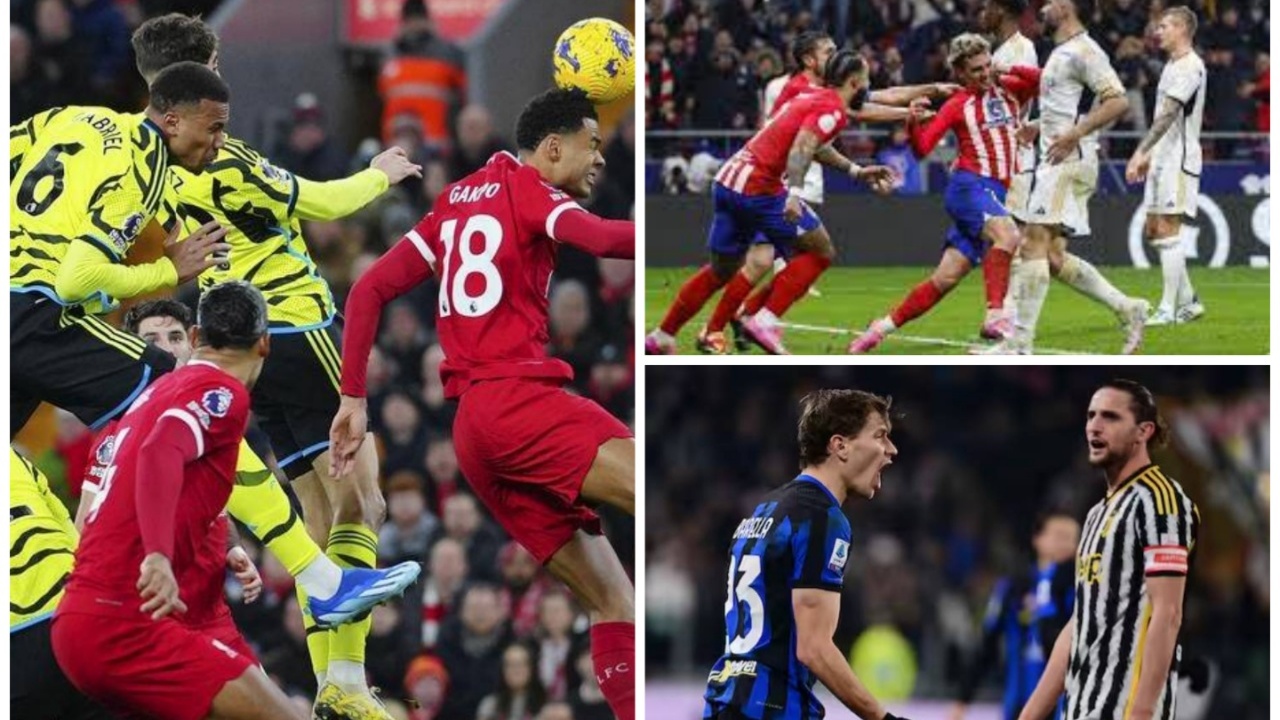 E dielë e zjarrtë europiane! Klasiket e kampionateve më të fortë të kontinentit që vijnë në të njëjtën ditë: Nga Inter-Juve, te Arsenal-Liverpool dhe derbi i Madridit, Francës dhe Greqisë E dielë e zjarrtë europiane! Klasiket e kampionateve më të fortë të kontinentit që vijnë në të njëjtën ditë: Nga Inter-Juve, te Arsenal-Liverpool dhe derbi i Madridit, Francës dhe Greqisë