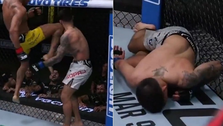 Pamje të rënda: Debutim i hidhur për Bernardo Sopaj në UFC! “Luftëtari” shqiptar shembet në ring (Video)