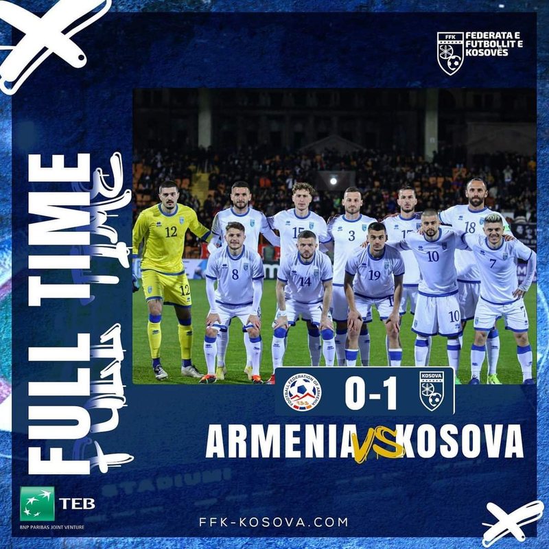 Foda e nis me fitore, Kosova mposht në miqësore Armeninë Foda e nis me fitore, Kosova mposht në miqësore Armeninë