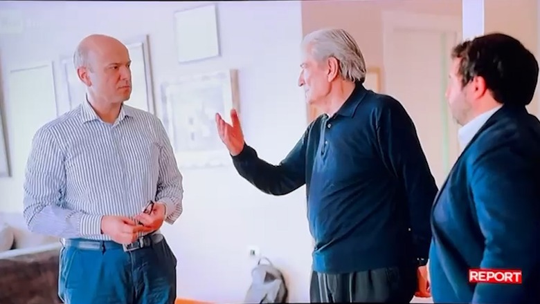 Sali Berisha dhe Jamarbër Malltezi shkelin arrestin shtëpiak, bashkohen në një shtëpi me gazetarët e Rai-t! Shfaqen me zë dhe figurë (Video)