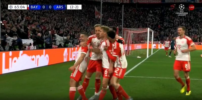Bayern Munich ia del, bavarezët mposhtin Arsenal dhe shkojnë në gjysmëfinale të Champions League
