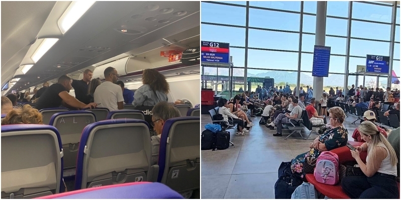 “Wizz Air” më shumë në tokë se në ajër, pasagjerët e linjës ajrore të bllokuar 5 orë në aerportin e Pisa, udhëtarët: “Kompania na njoftoi momentin e fundit!” Linja ajrore me probleme, dy vonesa të tjera vetëm sot