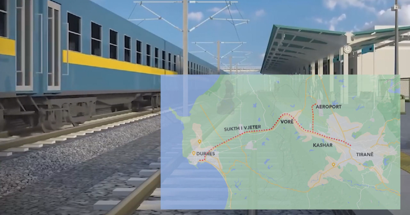Si do jetë hekurudha Vorë-Hani i Hotit? E gjitha elektrike, trenat do mund të lëvizin me shpejtësi deri në 120 Km/h