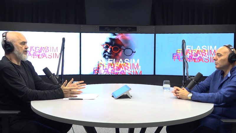 Rama merr në intervistë… Blendi Fevziun Rama merr në intervistë… Blendi Fevziun