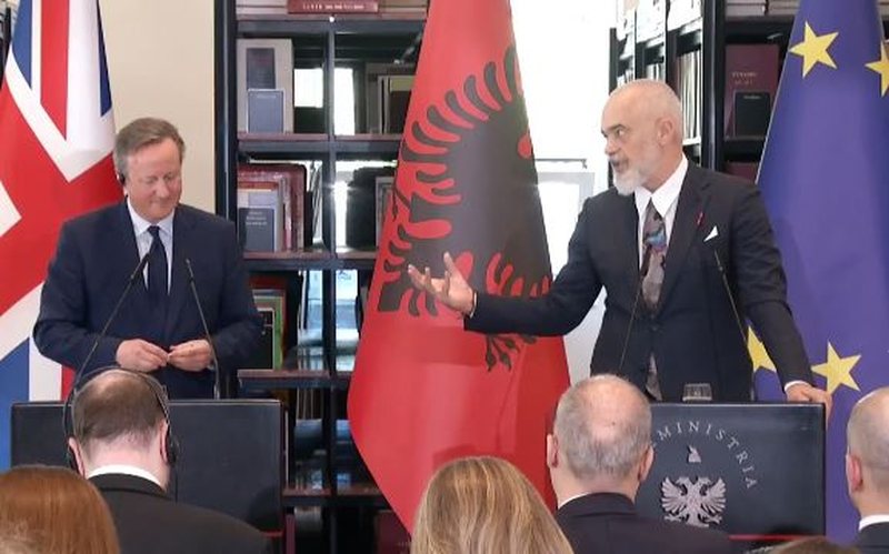 Rama: Mbretëria e Bashkuar më e pranishme në rajon! Projekt strategjik për hekurudhën Durrës-Prishtinë Rama: Mbretëria e Bashkuar më e pranishme në rajon! Projekt strategjik për hekurudhën Durrës-Prishtinë