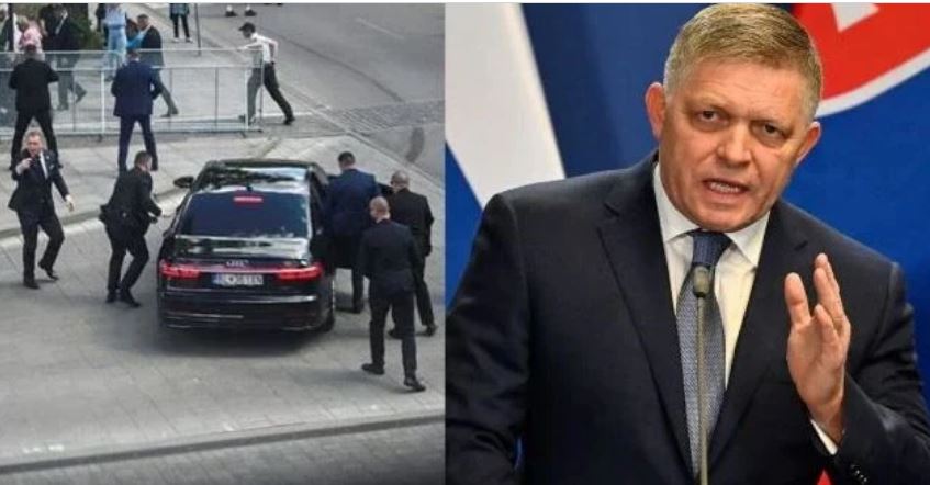 U qëllua disa herë me armë zjarri, Kryeministri sllovak, Robert Fico, del nga spitali U qëllua disa herë me armë zjarri, Kryeministri sllovak, Robert Fico, del nga spitali
