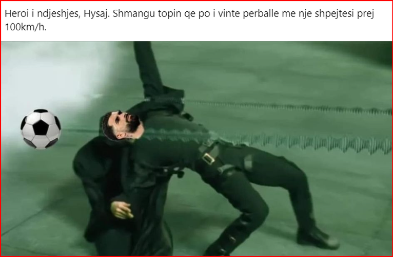 Zbulohet pse iu shmang Hysaj, topit që shkoi në portë (Foto) Zbulohet pse iu shmang Hysaj, topit që shkoi në portë (Foto)