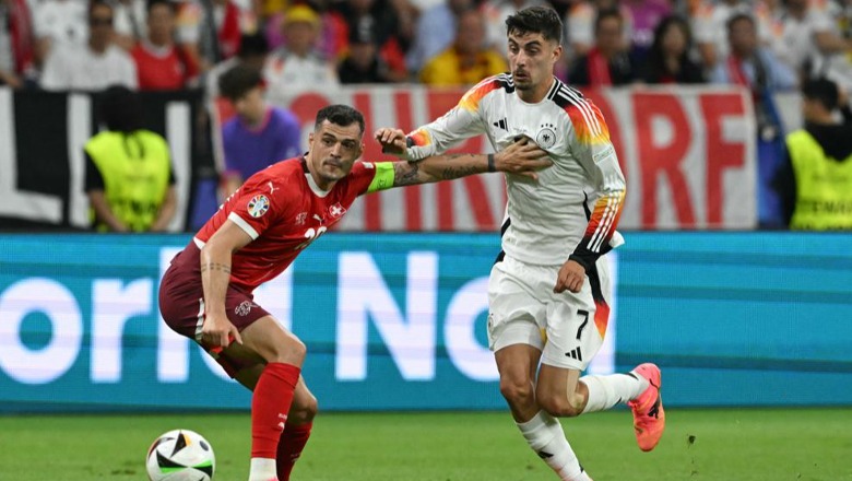 Fullkrug nderon ‘Panzerat’ në limte, Gjermania barazon 1-1 me Zvicrën dhe del e para në Grupin A! Skoci 0-1 Hungari, trishtohet Shqipëria Fullkrug nderon ‘Panzerat’ në limte, Gjermania barazon 1-1 me Zvicrën dhe del e para në Grupin A! Skoci 0-1 Hungari, trishtohet Shqipëria