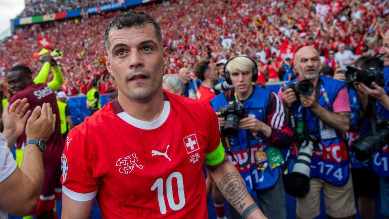 Granit Xhaka: Italinë e mposhtëm pa dalë në fushë Granit Xhaka: Italinë e mposhtëm pa dalë në fushë