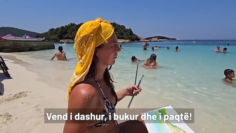 “Më bukur s’ka në botë”! Turistët e huaj dhe vendas tregojnë përshtypjet nga Ksamili dhe Saranda: Çmimet janë të arsyeshme “Më bukur s’ka në botë”! Turistët e huaj dhe vendas tregojnë përshtypjet nga Ksamili dhe Saranda: Çmimet janë të arsyeshme