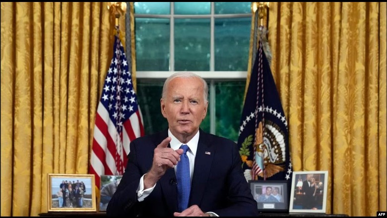 Fjalimi i Biden: Demokracia është në rrezik! Po ia kaloj stafetën brezit të ri për të bashkuar vendin Fjalimi i Biden: Demokracia është në rrezik! Po ia kaloj stafetën brezit të ri për të bashkuar vendin