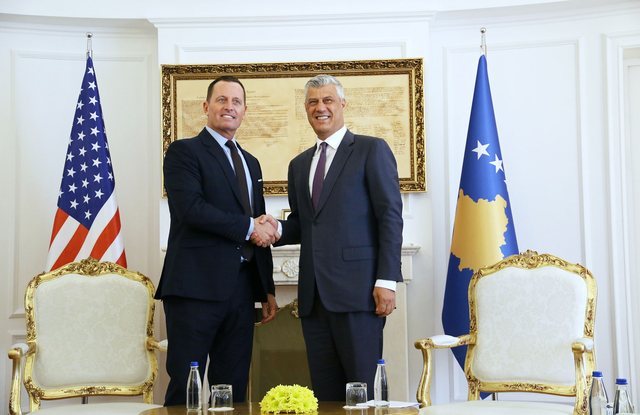 Rrëzimi i akuzës ndaj Trump, reagon Grenell: Ka ardhur koha të ndodhë e njëjta gjë me Hashim Thaçin
