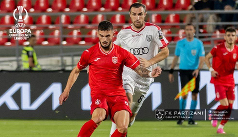 Conference League: Partizani bie në Gjeorgji, vështirësohet misioni kualifikim