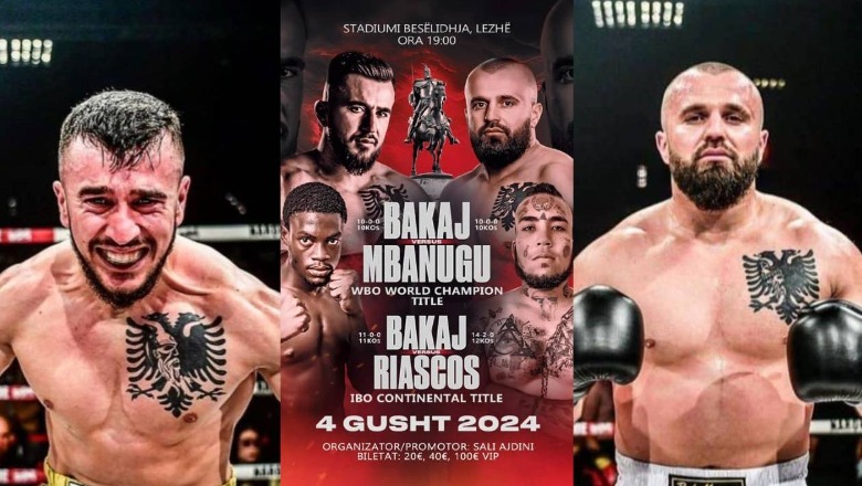 BOKS/ Dy “Knock Out” radhazi! vëllezërit Robert dhe Amarildo Bakaj fitojnë në Lezhë! Sigurojnë titujt ndërkombëtarë BOKS/ Dy “Knock Out” radhazi! vëllezërit Robert dhe Amarildo Bakaj fitojnë në Lezhë! Sigurojnë titujt ndërkombëtarë