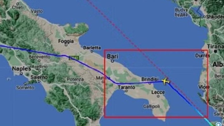 Turbulenca të mëdha në mbi 8 mijë metra mbi Adriatik, avioni bën ulje të detyruar në Romë! Plagosen 2 persona Turbulenca të mëdha në mbi 8 mijë metra mbi Adriatik, avioni bën ulje të detyruar në Romë! Plagosen 2 persona