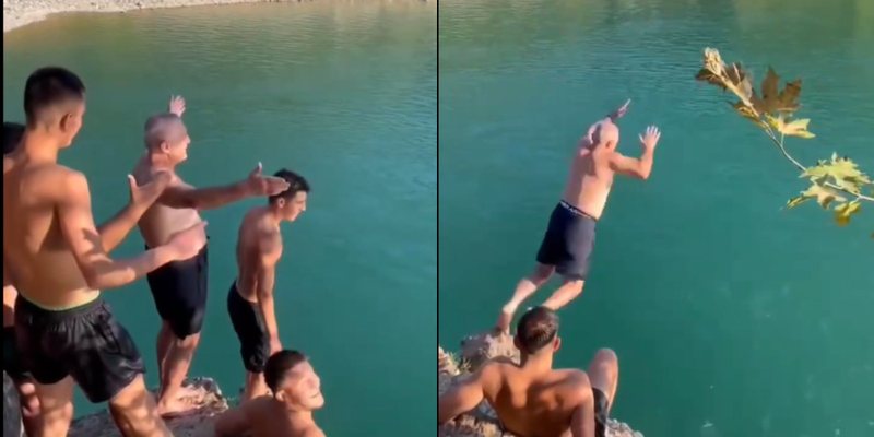 VIDEO/ “Albulena o mor prita prita”… Meta ia merr këngës majë shkëmbit, më pas hidhet në ujë VIDEO/ “Albulena o mor prita prita”… Meta ia merr këngës majë shkëmbit, më pas hidhet në ujë