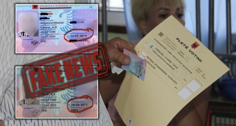 Gafa e rëndë e demokratëve për zgjedhjet në Himarë! Ligji parashikon se të gjithë personat mbi 75 vjeç pajisen me kartë ID me afat 50 vjeçar Gafa e rëndë e demokratëve për zgjedhjet në Himarë! Ligji parashikon se të gjithë personat mbi 75 vjeç pajisen me kartë ID me afat 50 vjeçar