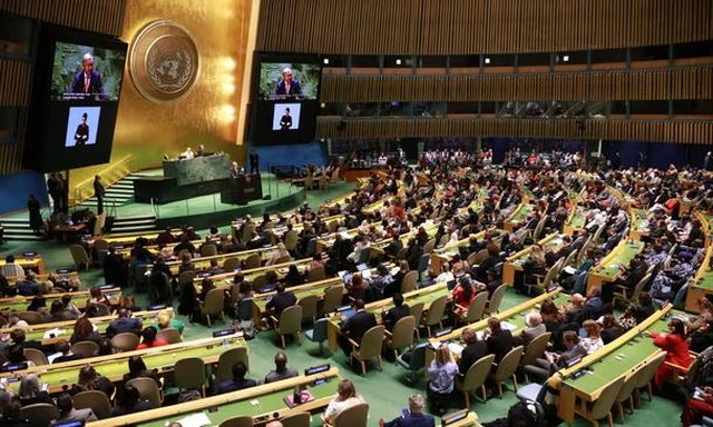 “Territori nuk mund të përvetësohet me forcë!” OKB miraton rezolutën e Palestinës kundër Izraelit, Shqipëria voton ndryshe nga SHBA “Territori nuk mund të përvetësohet me forcë!” OKB miraton rezolutën e Palestinës kundër Izraelit, Shqipëria voton ndryshe nga SHBA