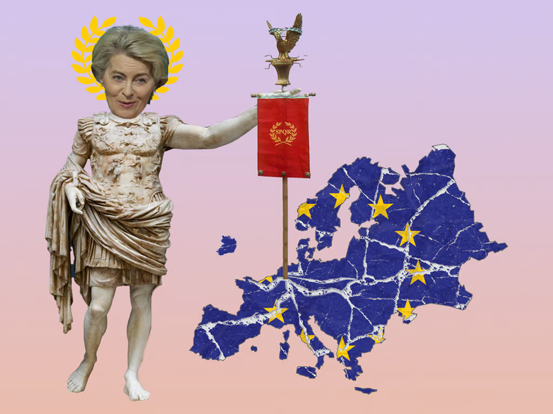 Nga mbretëreshë në perandoreshë: Brenda pushtetit të plotfuqishëm të Ursula von der Leyen Nga mbretëreshë në perandoreshë: Brenda pushtetit të plotfuqishëm të Ursula von der Leyen