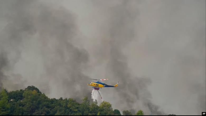 Greqia sërish në luftë me zjarre masive vdekjeprurëse Greqia sërish në luftë me zjarre masive vdekjeprurëse