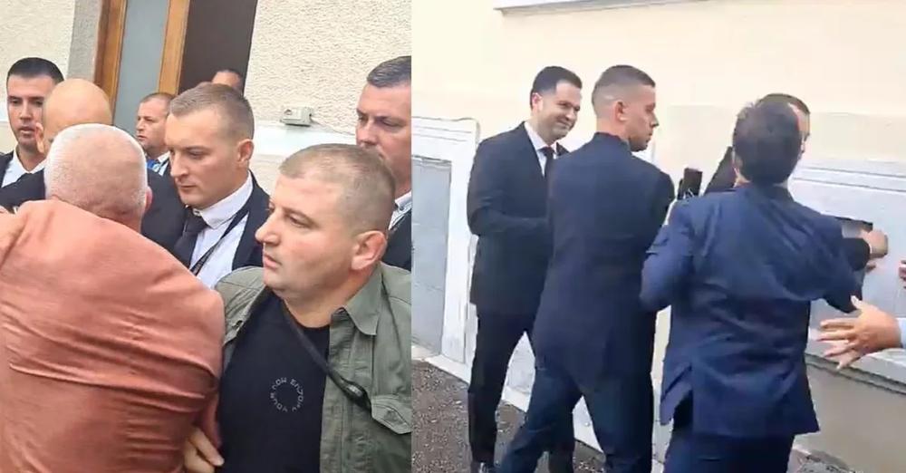 Gardistët nuk i lejojnë të hyjnë në parlament: Deputetët e Saliut sulmojnë kolegët dhe ministrat Gardistët nuk i lejojnë të hyjnë në parlament: Deputetët e Saliut sulmojnë kolegët dhe ministrat