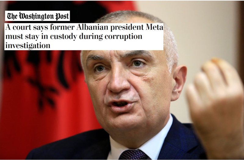 “Washington Post”: Gjykata lë në burg Metën, akuzat mund të sjellin 12 vjet burg “Washington Post”: Gjykata lë në burg Metën, akuzat mund të sjellin 12 vjet burg