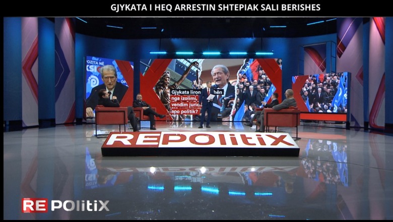 GJKKO i hoqi “arrestin shtëpiak” Berishës, Kthupi në ‘Repolitix’: Praktikë gjyqësore, dosja ka shkuar për hetim, Berisha nuk prish më provat! Gazetari Anri Bala: PD pa alibi për humbjen e zgjedhjeve, bien akuzat për kapje të drejtësisë nga Rama GJKKO i hoqi “arrestin shtëpiak” Berishës, Kthupi në ‘Repolitix’: Praktikë gjyqësore, dosja ka shkuar për hetim, Berisha nuk prish më provat! Gazetari Anri Bala: PD pa alibi për humbjen e zgjedhjeve, bien akuzat për kapje të drejtësisë nga Rama