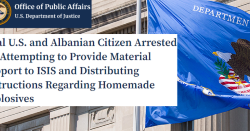 “Shikoni si bërtasin, para se të vdesin”! Kush është Erald Alimehmeti, shqiptari i arrestuar në SHBA si përkrahës i “ISIS”? “Shikoni si bërtasin, para se të vdesin”! Kush është Erald Alimehmeti, shqiptari i arrestuar në SHBA si përkrahës i “ISIS”?