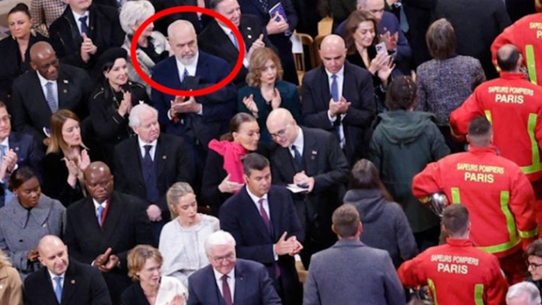 Rama në Francë, merr pjesë në ceremoninë e rihapjes së katedrales “Notre-Dame” (Foto) Rama në Francë, merr pjesë në ceremoninë e rihapjes së katedrales “Notre-Dame” (Foto)