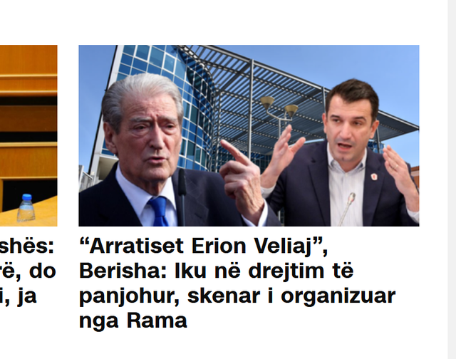 Ofrimi i Berishës bruto, pa montazh, si mjerim i medias në Shqipëri Ofrimi i Berishës bruto, pa montazh, si mjerim i medias në Shqipëri