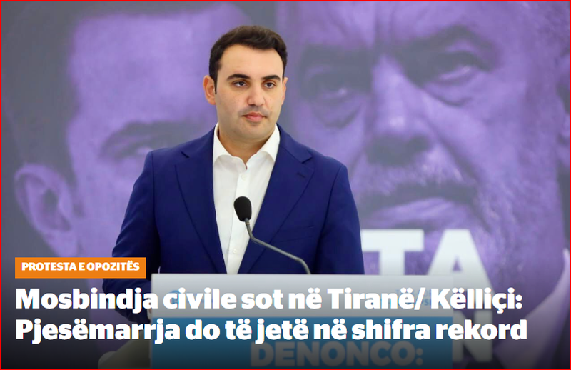 Një meme e gatshme nga protesta e PD… më e “madhja” që keni parë ndonjëherë Një meme e gatshme nga protesta e PD… më e “madhja” që keni parë ndonjëherë