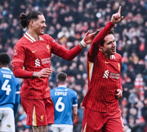 VIDEO/ Goleadë në FA Cup, Liverpool argëtohet ndaj Accrington, gjen golin e parë Chiesa VIDEO/ Goleadë në FA Cup, Liverpool argëtohet ndaj Accrington, gjen golin e parë Chiesa