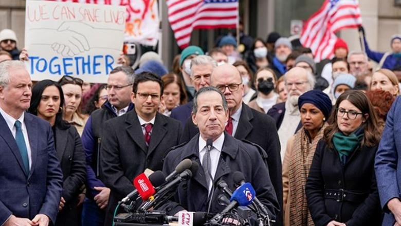 SHBA/ Përfaqësuesit dhe senatorët amerikanë protestojnë kundër vendimit të Elon Musk për të mbyllur USAID SHBA/ Përfaqësuesit dhe senatorët amerikanë protestojnë kundër vendimit të Elon Musk për të mbyllur USAID