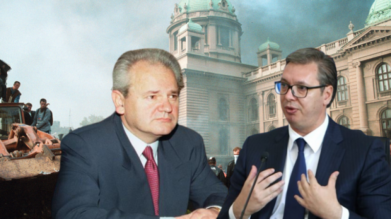 Në Serbi janë ngritur fëmijët e atyre që rrëzuan Millosheviçin