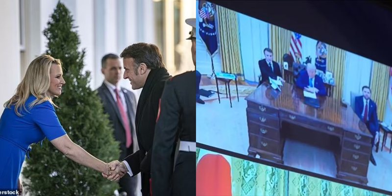 Trump poshtëron Macron-in: Nxjerr punonjësen ta presë, pastaj e ul anash tavolinës
