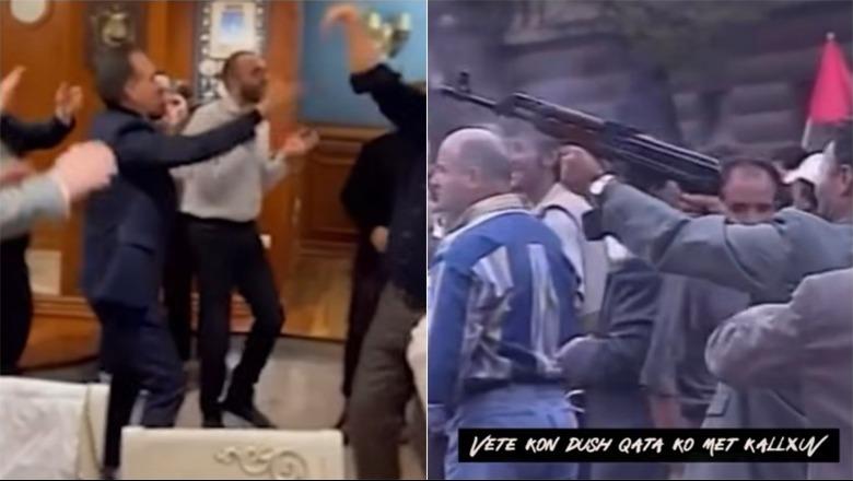 VIDEO/ Absolutisht po… flet vetë! Rama ironizon Berishën për videopostimin: Repin banal me “vrasje kallashi” e shoqëron me bëmat ndër vite të tij… Gërdeci, 21 Janari, 1997-a! VIDEO/ Absolutisht po… flet vetë! Rama ironizon Berishën për videopostimin: Repin banal me “vrasje kallashi” e shoqëron me bëmat ndër vite të tij… Gërdeci, 21 Janari, 1997-a!
