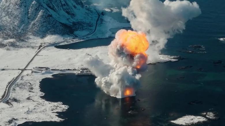 Fluturon vetëm një minutë, raketa evropiane shpërthen në qiell (Video) Fluturon vetëm një minutë, raketa evropiane shpërthen në qiell (Video)