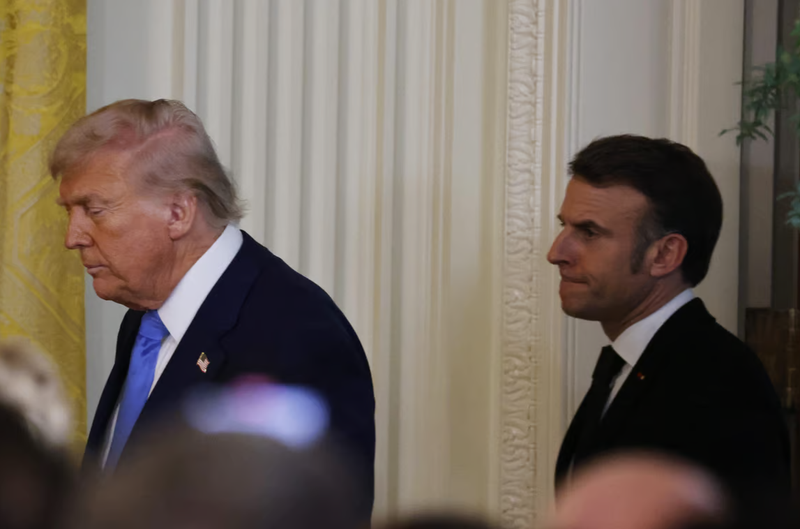 Macron drejt një përplasjeje me Trump-in