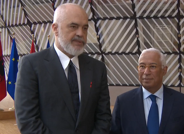 Takim më Presidentin e KiE-së në Bruksel, Rama: Duam të mbyllin negociatat brenda 2027