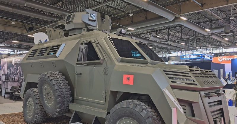 “Ka kërkesa edhe nga Gjermania e Greqia”: Pas “Shotës”, Shqipëria do prodhojë automjete të tjera të blinduara “Ka kërkesa edhe nga Gjermania e Greqia”: Pas “Shotës”, Shqipëria do prodhojë automjete të tjera të blinduara
