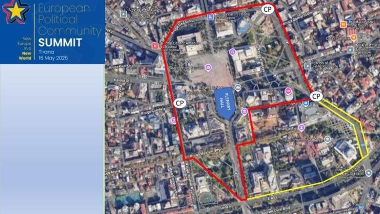 Sot Tirana në kolaps: Ja rrugët që do bllokohen deri në përfundim të Samitit dhe rrugët alternative Sot Tirana në kolaps: Ja rrugët që do bllokohen deri në përfundim të Samitit dhe rrugët alternative