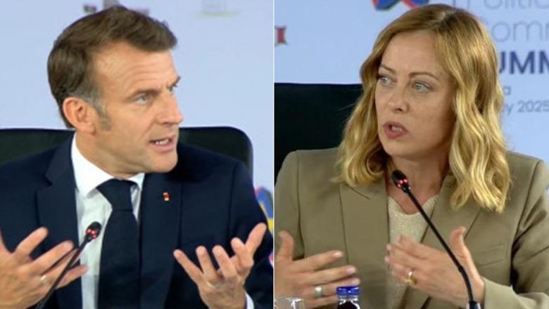 Samiti i Tiranës/ “Përplasja” për telefonatën me Trump! Meloni: Nuk do dërgojmë trupa në Ukrainë, s’kishte kuptim të isha pjesë! Macron: Folëm vetëm për marrëveshjen e paqes Samiti i Tiranës/ “Përplasja” për telefonatën me Trump! Meloni: Nuk do dërgojmë trupa në Ukrainë, s’kishte kuptim të isha pjesë! Macron: Folëm vetëm për marrëveshjen e paqes