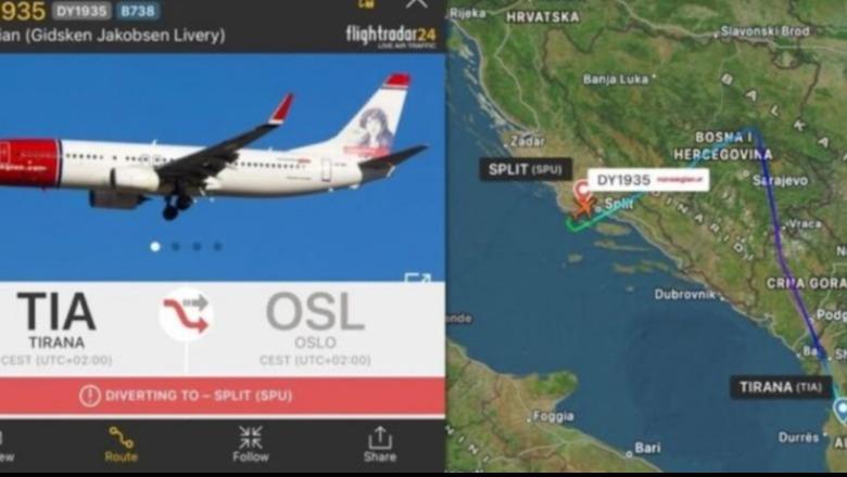 Kriset xhami i dritares, avioni i linjës Tiranë-Oslo bën ulje emergjente në Kroaci Kriset xhami i dritares, avioni i linjës Tiranë-Oslo bën ulje emergjente në Kroaci