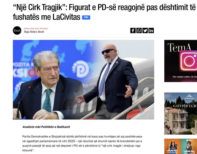 Si vihet në lëvizje një media e supozuar “profesionale”, nga një lajm i rremë i zëdhënësit të PD Si vihet në lëvizje një media e supozuar “profesionale”, nga një lajm i rremë i zëdhënësit të PD