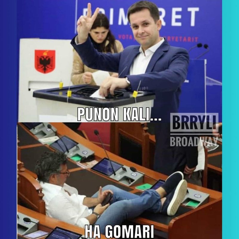 “Punon kali, ha gomari”! Edi Paloka revoltohet me faqen e njohur te memeve