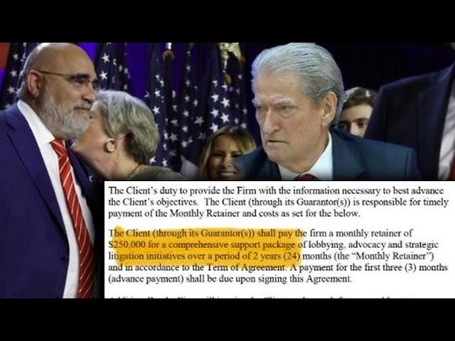 Humor për të ‘qarë’ nga disfata elektorale! PD do ankohet përmes kompanisë së lobimit 6 milion dollarë në SHBA: Hetim ndërkombëtar për zgjedhjet dhe… qeveri teknike Humor për të ‘qarë’ nga disfata elektorale! PD do ankohet përmes kompanisë së lobimit 6 milion dollarë në SHBA: Hetim ndërkombëtar për zgjedhjet dhe… qeveri teknike