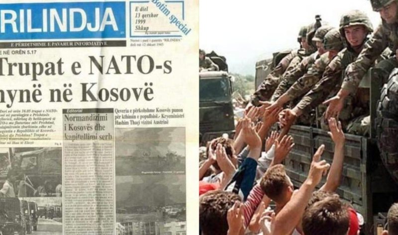 11 qershor 1999, futja e NATO-s në Kosovë dhe çlirimi nga pushtimi serb 11 qershor 1999, futja e NATO-s në Kosovë dhe çlirimi nga pushtimi serb