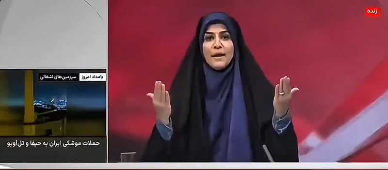 VIDEO/ Izraeli godet Televizionin Shtetëror Iranian gjatë transmetimit live