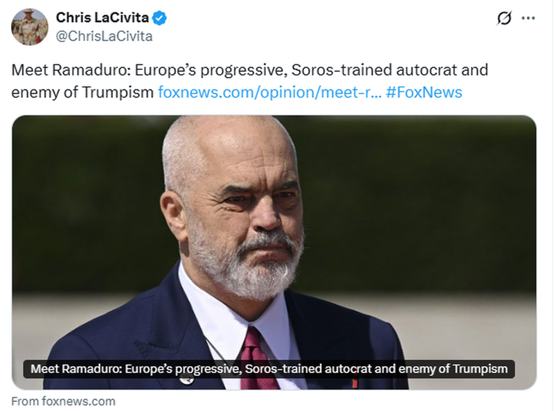 Pasi udhëhoqi katastrofën e PD-së në zgjedhjet e 11 Majit, rishfaqet LaCivita: Edi Ramën e ka trajnuar Sorosi Pasi udhëhoqi katastrofën e PD-së në zgjedhjet e 11 Majit, rishfaqet LaCivita: Edi Ramën e ka trajnuar Sorosi